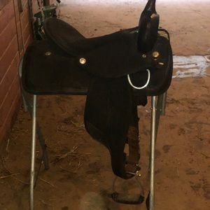 HORSE TACK - 16” Abetta Cordura Western Saddle